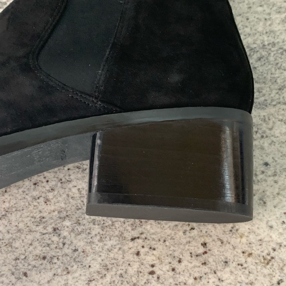 Cole Haan Suede Ankle Boots, Blabk, Size 11, never worn - Picture 4 of 6